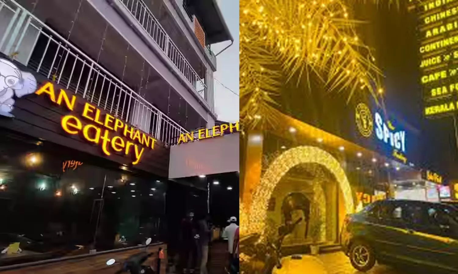 an elephant eatery, new spicy-varkala