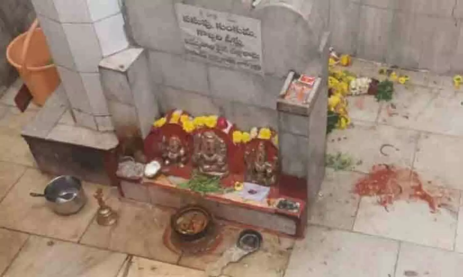 ഹൈദരാബാദിൽ ക്ഷേത്രവിഗ്രഹം തകർത്തതിനെ ചൊല്ലി സംഘർഷാവസ്ഥ; മഹാരാഷ്ട്ര സ്വദേശി പിടിയിൽ