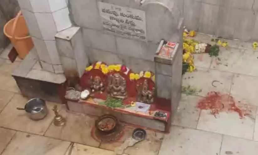 ഹൈദരാബാദിൽ ക്ഷേത്രവിഗ്രഹം തകർത്തതിനെ ചൊല്ലി സംഘർഷാവസ്ഥ; മഹാരാഷ്ട്ര സ്വദേശി പിടിയിൽ