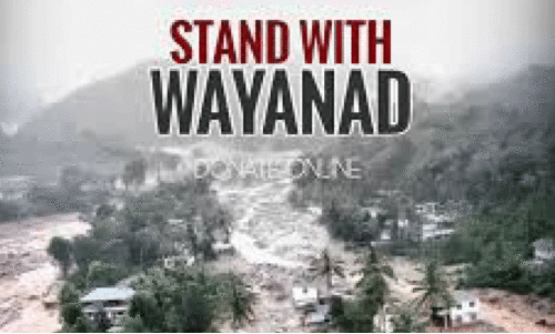 വ​യ​നാ​ട് ദു​രി​താ​ശ്വാ​സ​ നി​ധി​യി​ലേ​ക്ക് സം​ഭാ​വ​ന ന​ൽ​കി