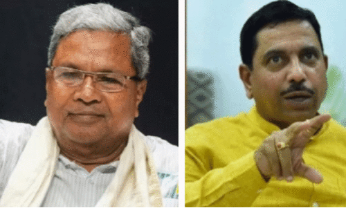 കേ​ന്ദ്ര മ​ന്ത്രി പ്ര​ഹ്ലാ​ദ്‌ ജോ​ഷി ‘തീ​വ്ര​വാ​ദി’​യെ​ന്ന് മു​ഖ്യ​മ​ന്ത്രി