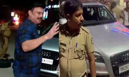 മദ്യപിച്ച്‌ അപകടം: കാറിലുണ്ടായിരുന്നത്‌ താനല്ലെന്ന്‌ ബൈജുവിന്റെ മകൾ