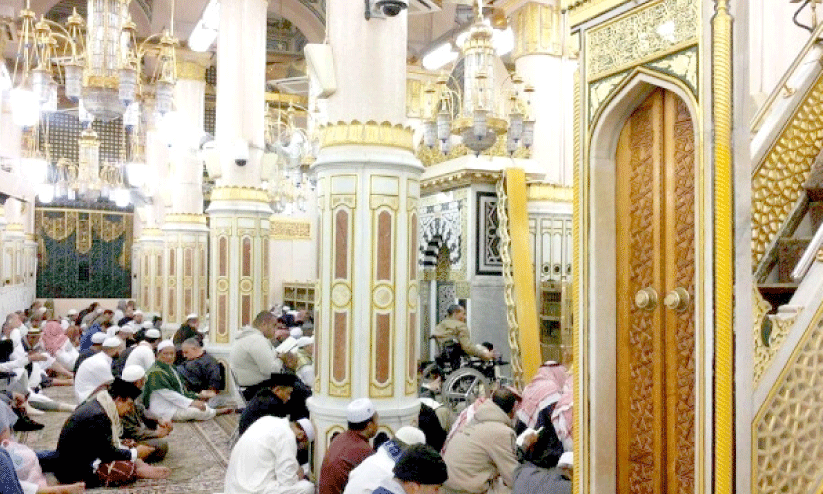 Madinah Rawda visitors