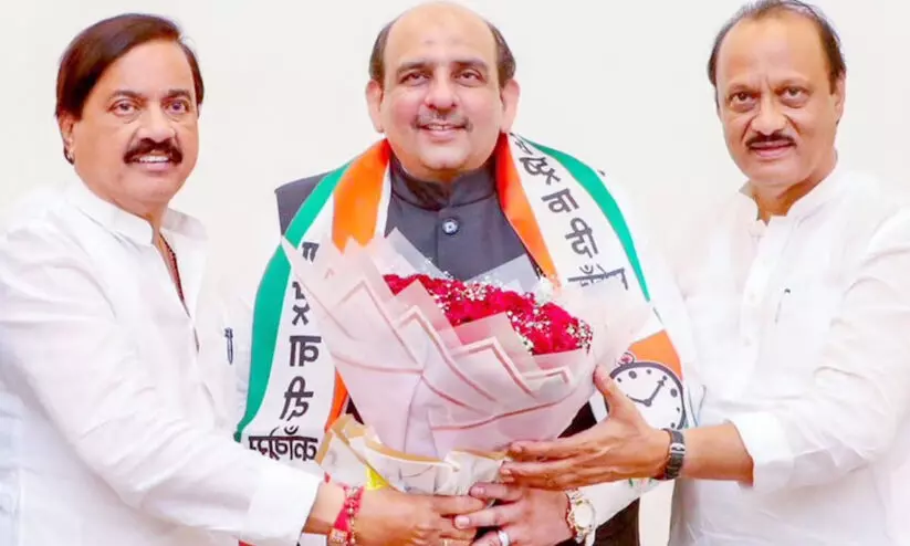 കോൺഗ്രസ് മുംബൈ ഘടകം ജനറൽ സെക്രട്ടറി അജിത് പവാറിന്റെ എൻ.സി.പിയിൽ കോൺഗ്രസ് മുംബൈ ഘടകം ജനറൽ സെക്രട്ടറി അജിത് പവാറിന്റെ എൻ.സി.പിയിൽ