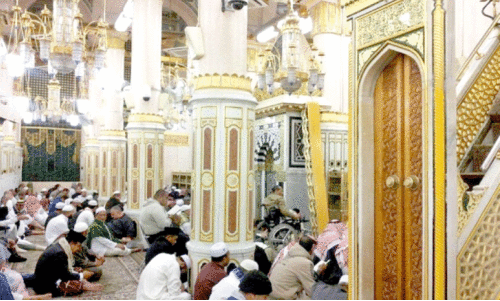 Madinah Rawda visitors