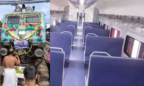 പുത്തൻ കോച്ചുകളുമായി ജനശതാബ്ദി ഓടിത്തുടങ്ങി