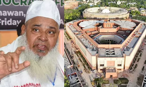 പാർലമെന്റ് കെട്ടിടം നിർമിച്ചത് വഖഫ് ഭൂമിയിലെന്ന് ബദ്റുദ്ദീൻ അജ്മൽ; രൂക്ഷ പ്രതികരണവുമായി ബി.ജെ.പി