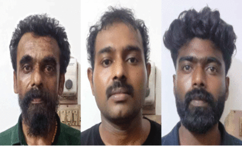 ഭീഷണിപ്പെടുത്തി ഗുണ്ടാപ്പിരിവ്: മൂന്ന് പ്രതികൾ പിടിയിൽ