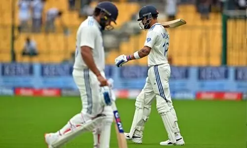 സംപൂജ്യരായി നാല് മുൻനിര താരങ്ങൾ; 34 റൺസ് നേടുന്നതിനിടെ വീണത് ആറ് വിക്കറ്റ്, ഇന്ത്യക്ക് ബാറ്റിങ് തകർച്ച