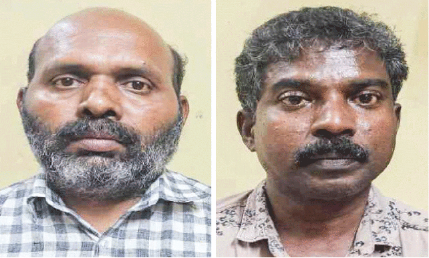 ആനപ്പല്ല് കൈവശംവെച്ചതിന് രണ്ടുപേർ പിടിയിൽ