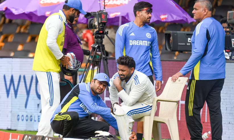 വിക്കറ്റ് കീപ്പറായി ധ്രുവ് ജുറേൽ; പന്തിന്‍റെ പരിക്ക് ഗുരുതരമോ? പരിശോധിക്കുകയാണെന്ന് ബി.സി.സി.ഐ