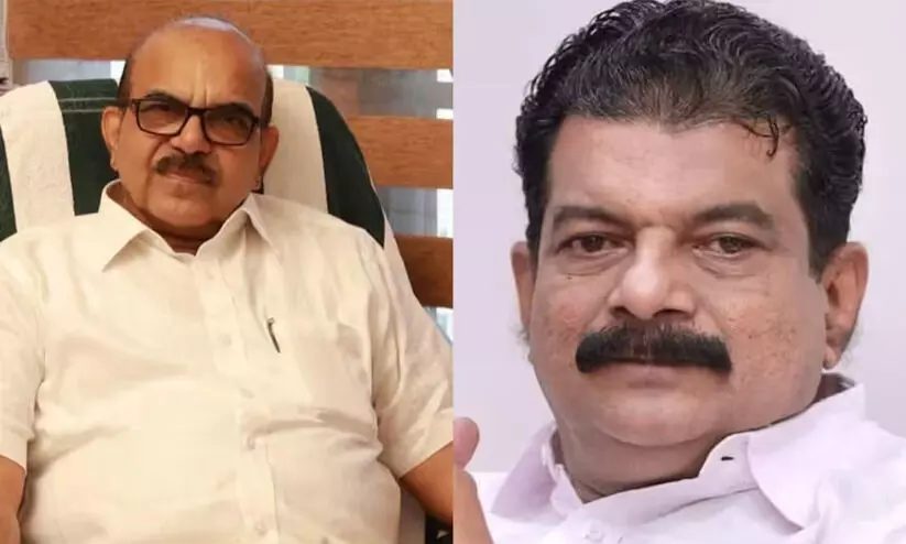 P Sasi,  P V Anvar