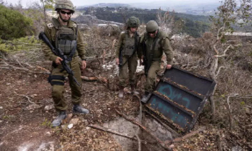 Israel discovers Hezbollah tunnel network Israel discovers Hezbollah tunnel network