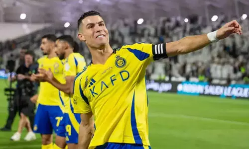 97ാം മിനിറ്റിൽ ക്രിസ്റ്റ്യാനോയുടെ വിജയഗോൾ; അൽ ശബാബിനെയും വീഴ്ത്തി അൽ നസ്ർ മുന്നോട്ട്