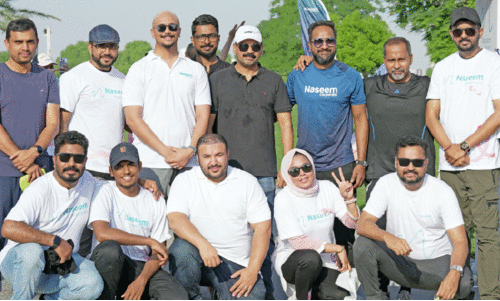 കാ​ൻ വാ​ക്ക​ത്ത​ൺ സം​ഘാ​ട​ക​ർ