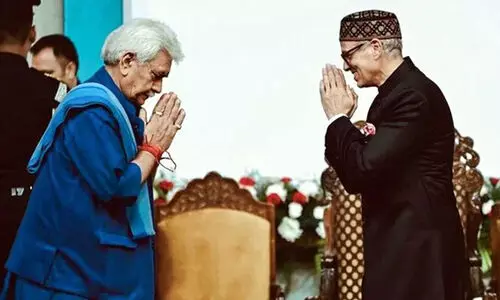 Omar Abdullah and Manoj Sinha