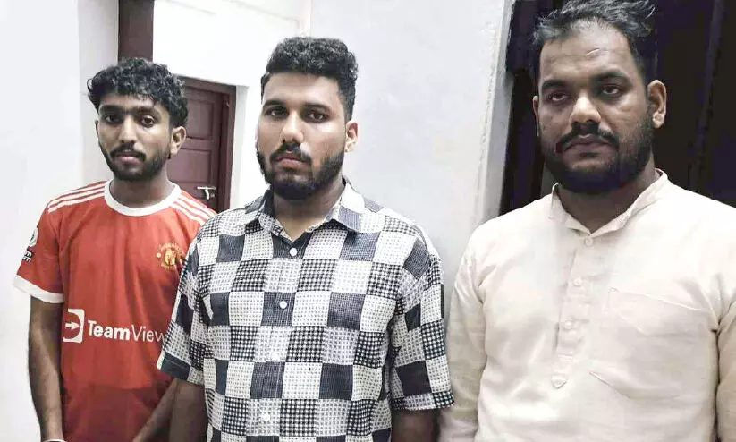 എ.ടി.എമ്മിലേക്കുള്ള പണം കവർച്ച നാടകം; പരാതിക്കാരനും സുഹൃത്തുക്കളും പിടിയിൽ