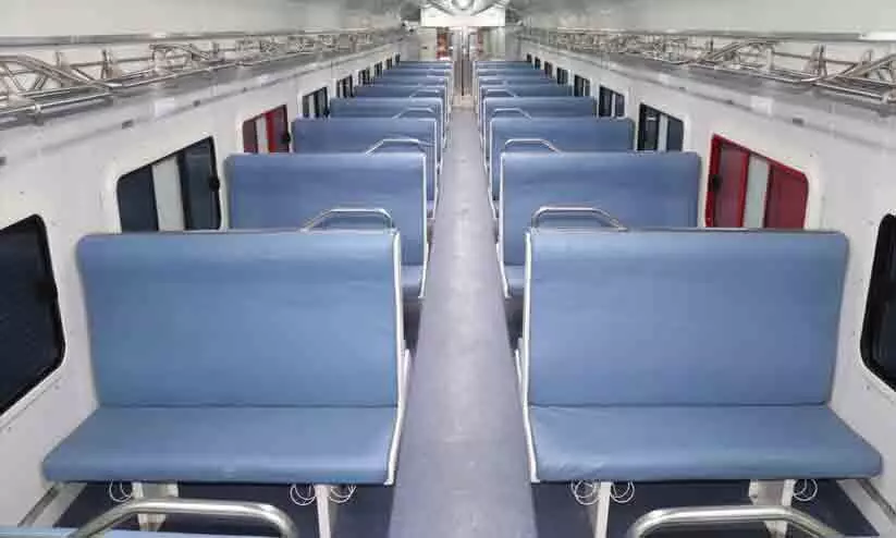 ‘ജനശതാബ്ദി’ നന്നാക്കി വെടക്കാക്കിയെന്ന് യാത്രക്കാർ: ‘കുത്തനെ സീറ്റ്, വീതിയില്ല, അരമണിക്കൂർ യാത്ര തന്നെ പ്രയാസം’ ‘ജനശതാബ്ദി’ നന്നാക്കി വെടക്കാക്കിയെന്ന് യാത്രക്കാർ: ‘കുത്തനെ സീറ്റ്, വീതിയില്ല, അരമണിക്കൂർ യാത്ര തന്നെ പ്രയാസം’