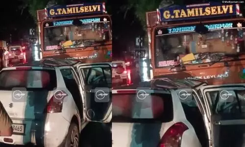 പാലക്കാട് കാറും ലോറിയും കൂട്ടിയിടിച്ച് അഞ്ച് മരണം