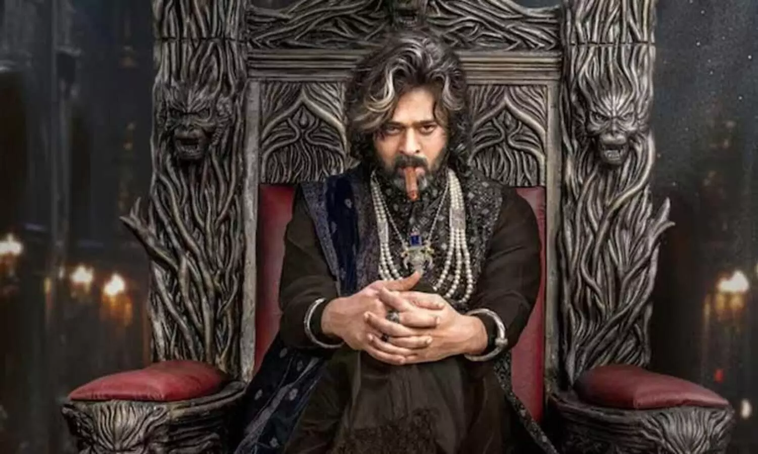 Prabhas looks royal in new The Raja Saab poster