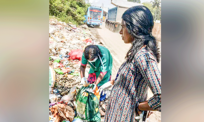 മാലിന്യം തള്ളിയയാൾക്ക്​ 50,000 രൂപ പിഴയീടാക്കി