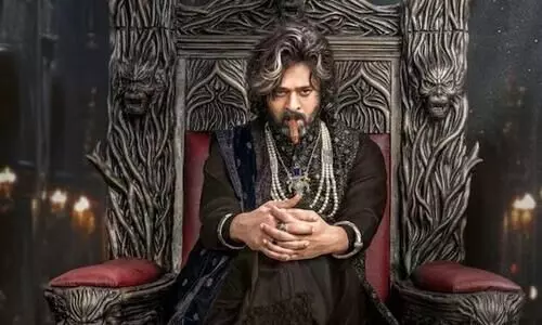 Prabhas looks royal in new The Raja Saab poster