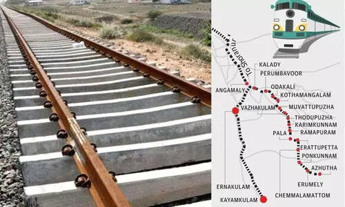 Angamaly Erumeli Rail Project, Angamaly Sabari Railway