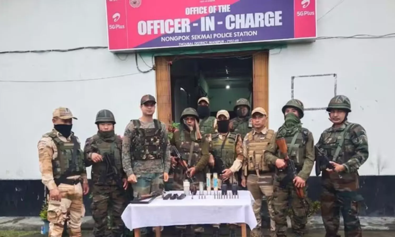 മണിപ്പൂരിൽ വൻ ആയുധവേട്ട; മൂന്ന് ജില്ലകളിൽ വ്യാപക പരിശോധന