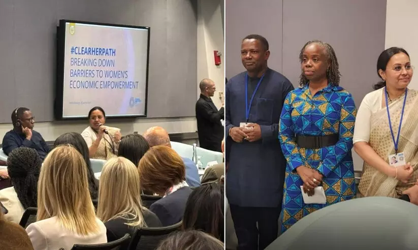 നയരൂപീകരണത്തിലും തീരുമാനങ്ങള് എടുക്കുന്നതിലും സ്ത്രീ പങ്കാളിത്തം ഉറപ്പാക്കേണ്ടത് അനിവാര്യം-വീണ ജോര്ജ് നയരൂപീകരണത്തിലും തീരുമാനങ്ങള് എടുക്കുന്നതിലും സ്ത്രീ പങ്കാളിത്തം ഉറപ്പാക്കേണ്ടത് അനിവാര്യം-വീണ ജോര്ജ്