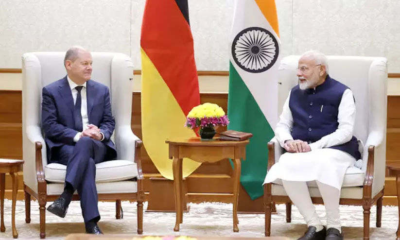 ഇന്ത്യൻ വിദഗ്ധ തൊഴിലാളികളുടെ വാർഷിക വിസ ക്വാട്ട 90,000 ആക്കി ഉയർത്തി ജർമനി ഇന്ത്യൻ വിദഗ്ധ തൊഴിലാളികളുടെ വാർഷിക വിസ ക്വാട്ട 90,000 ആക്കി ഉയർത്തി ജർമനി