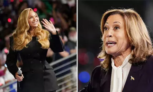 സെലിബ്രിറ്റിയല്ല; വന്നത് അമ്മയായിട്ട്, കമല ഹാരിസിന്റെ റാലിയിൽ പോപ് ഗായിക ബിയോൺസ്