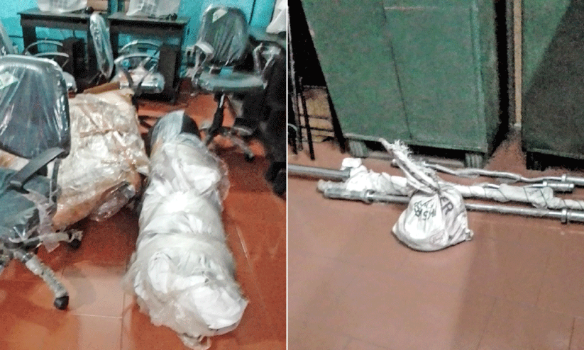 മീനങ്ങാടി വനിത ജിംനേഷ്യം തുറന്നില്ല; ഉപകരണങ്ങൾ ലൈബ്രറിയിൽ മീനങ്ങാടി വനിത ജിംനേഷ്യം തുറന്നില്ല; ഉപകരണങ്ങൾ ലൈബ്രറിയിൽ