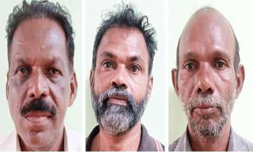 നാഗവിളക്ക്​ മോഷ്ടിച്ച്​ കുളത്തിൽ ഉപേക്ഷിച്ചു; നഗരസഭ കൗൺസിലർ അടക്കം മൂന്നുപേർ പിടിയിൽ