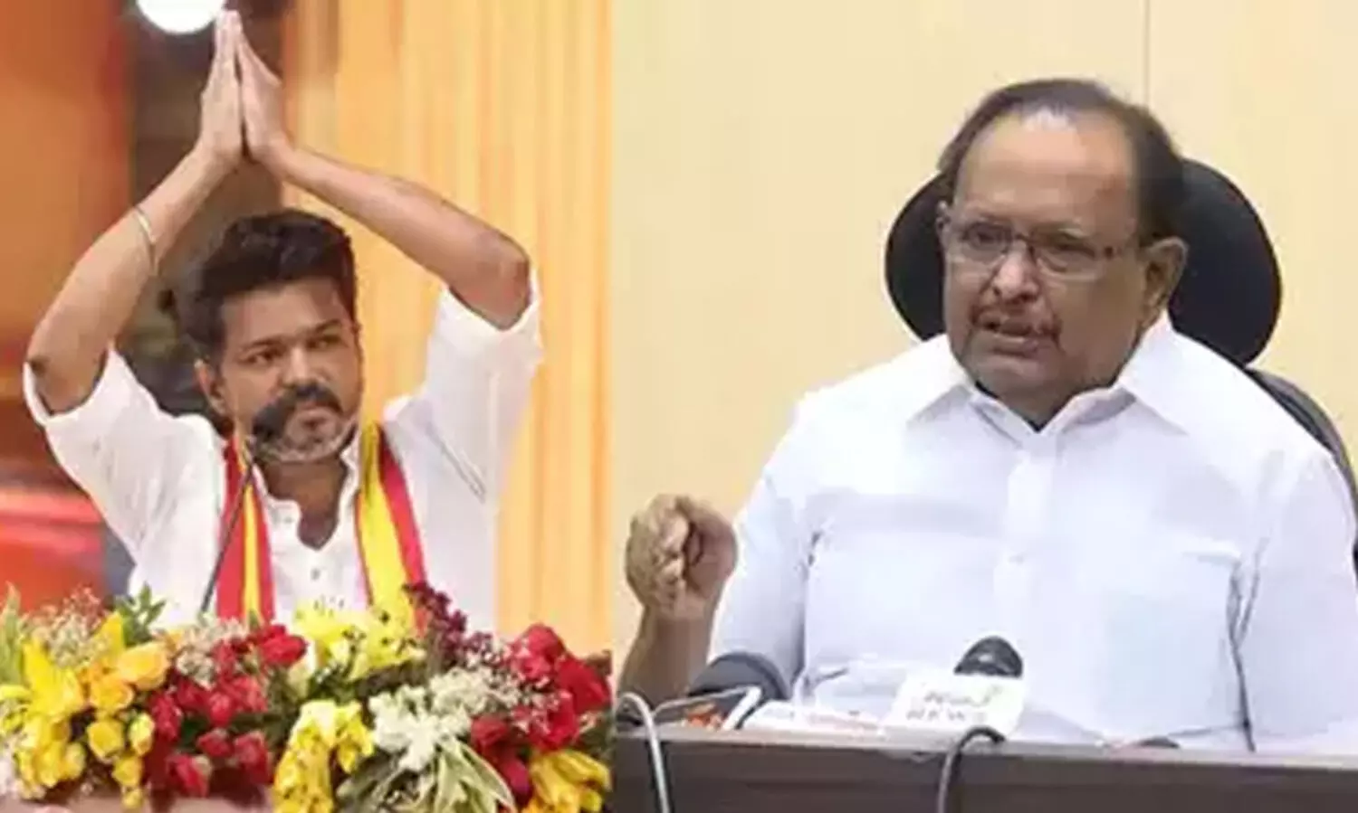 നടൻ വിജയ് ബി.ജെ.പിയുടെ സി ടീമെന്ന് ഡി.എം.കെ; ഗംഭീര തുടക്കമെന്ന് ബി.ജെ.പി സഖ്യകക്ഷികൾ