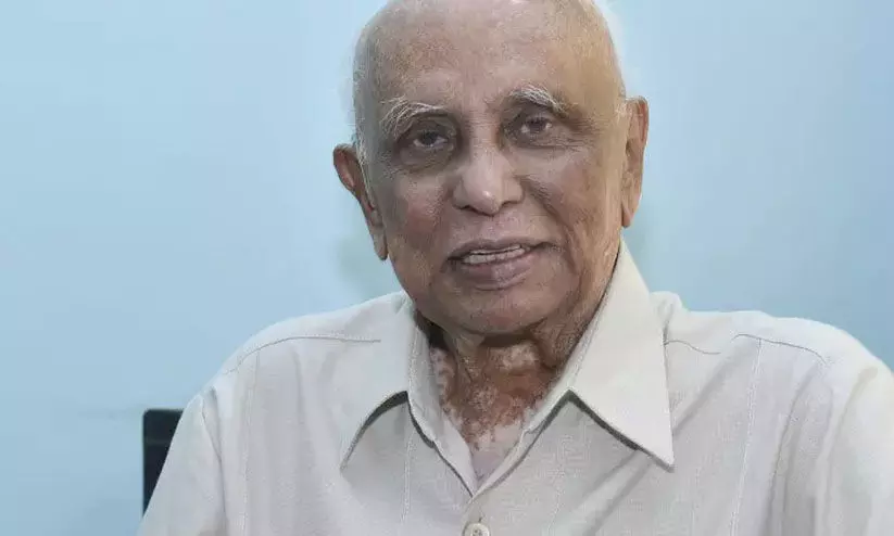 ആധാറിനെതിരെ കോടതിയെ സമീപിച്ച   ജ. പുട്ടസ്വാമി അന്തരിച്ചു