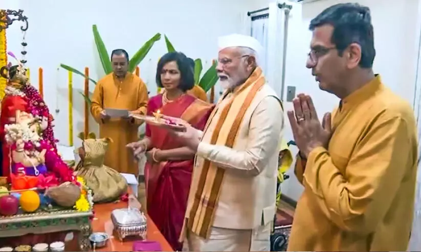 മോദിക്ക് ക്ഷണം: ന്യായീകരിച്ച് ചീഫ് ജസ്റ്റിസ് മോദിക്ക് ക്ഷണം: ന്യായീകരിച്ച് ചീഫ് ജസ്റ്റിസ്