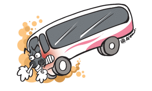 കോ​ഴി​ക്കോ​ട്-​ക​ണ്ണൂ​ർ റൂ​ട്ടി​ലെ ബ​സു​ക​ളു​ടെ മി​ന്ന​ൽ വേ​ഗ​ത്തി​ന് പൂ​ട്ടി​ടും