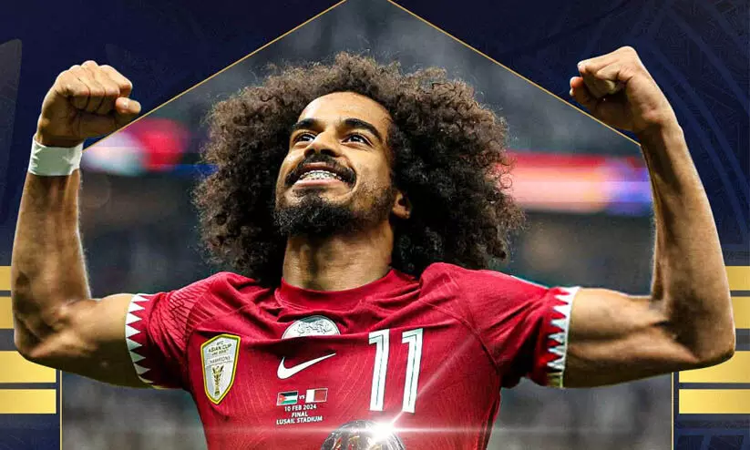 ഏഷ്യയുടെ മികച്ച താരമായി അക്രം അഫീഫ് ഏഷ്യയുടെ മികച്ച താരമായി അക്രം അഫീഫ്