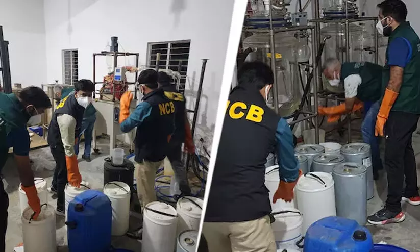 ലഹരിമരുന്ന് നിർമാണം;തിഹാർ ജയിൽ വാർഡനടക്കമുള്ളവർ പിടിയിൽ ലഹരിമരുന്ന് നിർമാണം;തിഹാർ ജയിൽ വാർഡനടക്കമുള്ളവർ പിടിയിൽ