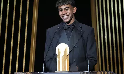 മികച്ച യുവതാരത്തിനുള്ള കോപ ട്രോഫി ലമീൻ യമാലിന്