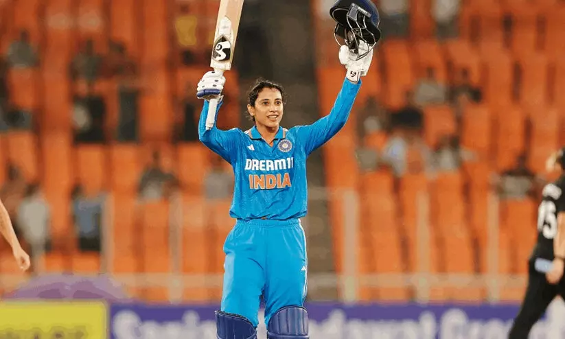 സെഞ്ച്വറികളിൽ റെക്കോഡിട്ട് സ്മൃതി മന്ഥാന; നേട്ടം സ്വന്തമാക്കുന്ന ആദ്യ ഇന്ത്യൻ വനിതാ താരം