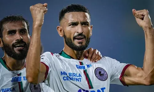 ഹൈ​ദ​രാ​ബാ​ദ് എ​ഫ്.​സിയെ രണ്ടുഗോളിന് കീഴടക്കി മോ​ഹ​ൻ ബ​ഗാ​ൻ