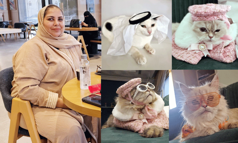 ഹ​ന അ​ൽ ദു​ലൈ​ജാ​ൻ, പൂ​ച്ച​ക​ൾ