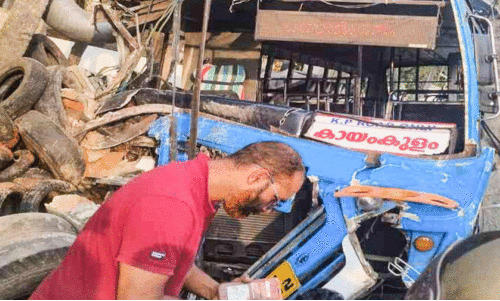 Private bus accident