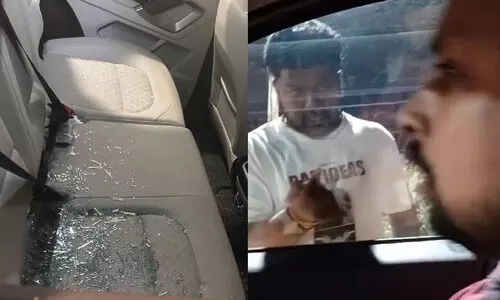 ബംഗളൂരുവിൽ മലയാളി കുടുംബം ആക്രമിക്കപ്പെട്ടു, കാർ തടഞ്ഞ് ചില്ലിന് കല്ലെറിഞ്ഞു; പ്രതികളിലൊരാൾ കസ്റ്റഡിയിൽ