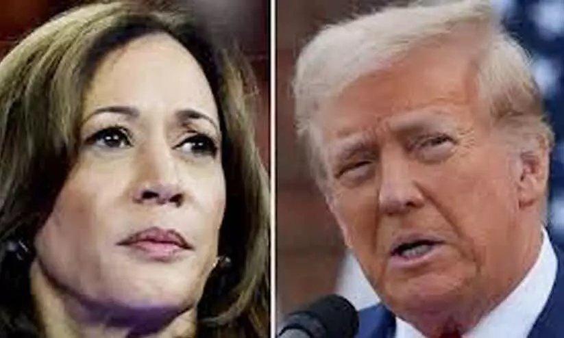 Kamala Haris, Donald Trump