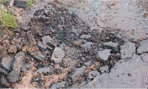 അമിതഭാരവുമായി ലോറികൾ; വട്ടക്കുഴി പാലം അപകടാവസ്ഥയിൽ