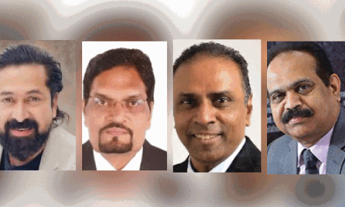 സു​നി​ൽ പ​ര​ക​പാ​ട​ത്ത്, സു​നി​ൽ മേ​നോ​ൻ, കൃ​ഷ്ണ​ൻ ബാ​ല​കൃ​ഷ്ണ​ൻ, പ്ര​ദീ​പ് മേ​നോ​ൻ