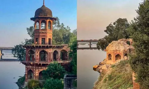 അവഗണനയുടെ പ്രതീകങ്ങൾ;   ആഗ്രയിലെ മുഗൾ മാസ്റ്റർപീസ് തകർന്നതിൽ രോഷം