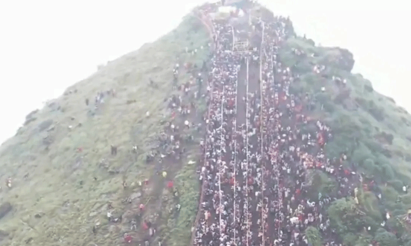 mallenahalli deviramma temple hill